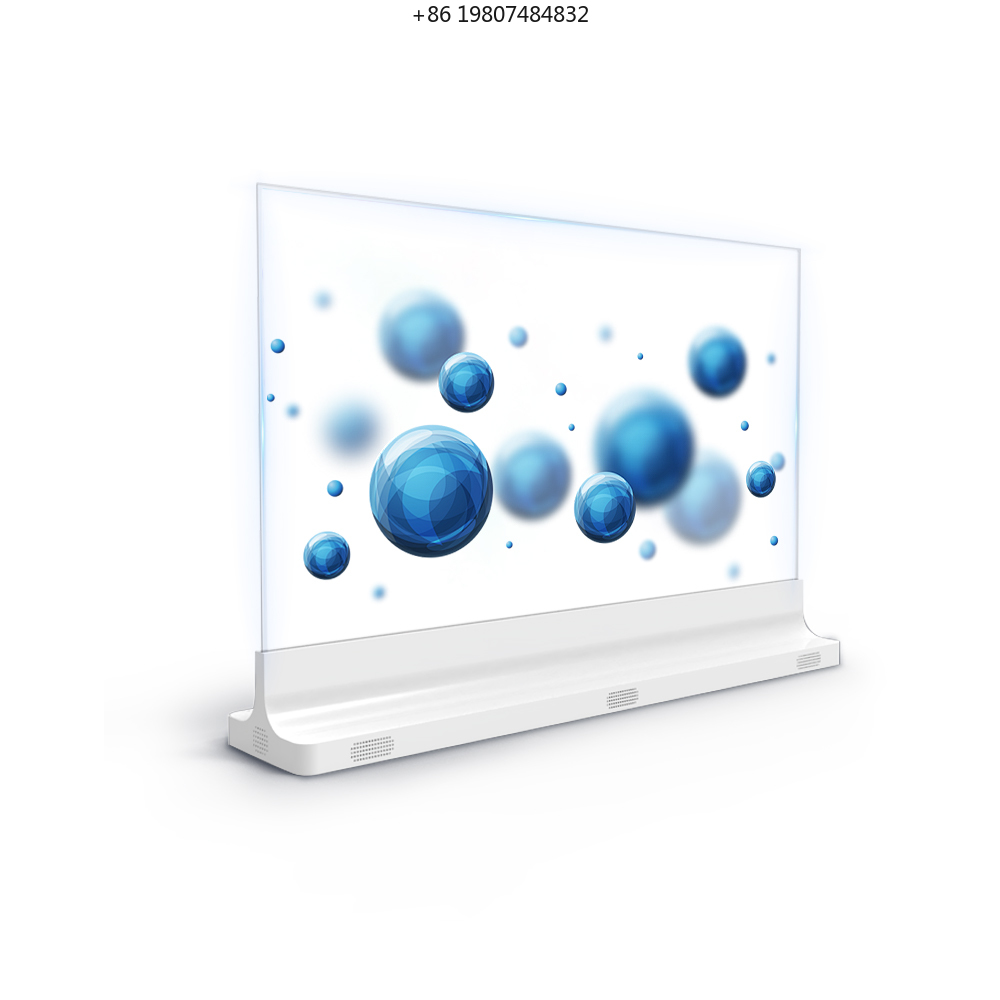 Interior Design Education - 55-calowy przezroczysty ekran OLED do projektowania