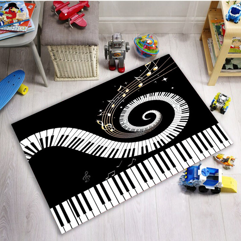 Printed Rug Abstract - Abstrakcyjna wycieraczka pod drzwi z motywem