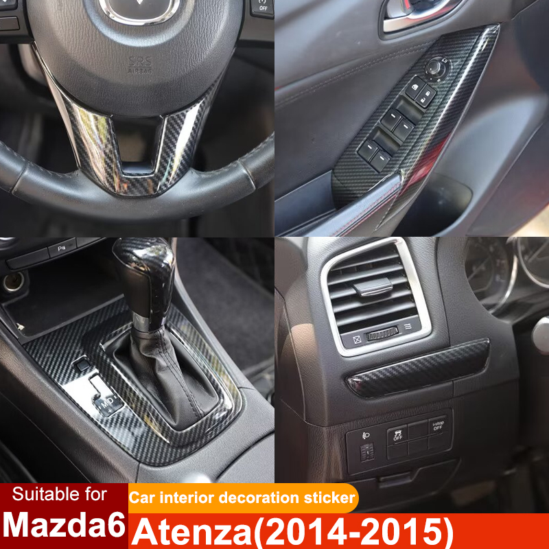 Interior Design Mood Board - Dla Mazada 6 Atenza Samochodowa kierownica
