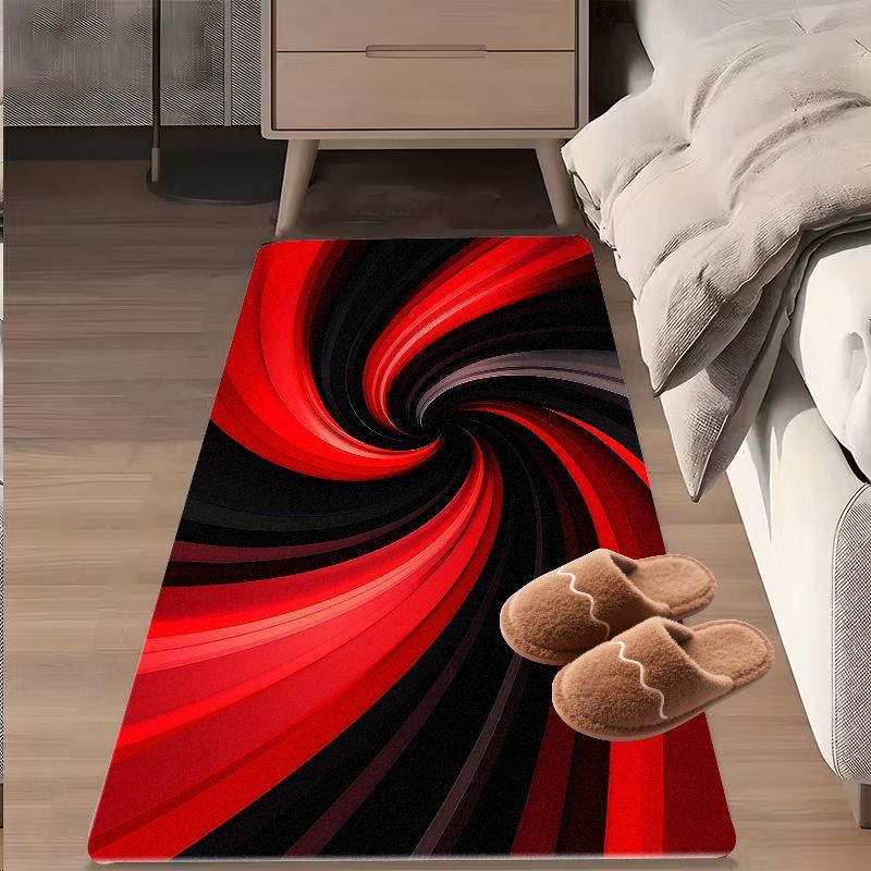 Dywan flanelowy z nadrukiem, c – Printed Rug Abstract recenzja i cena