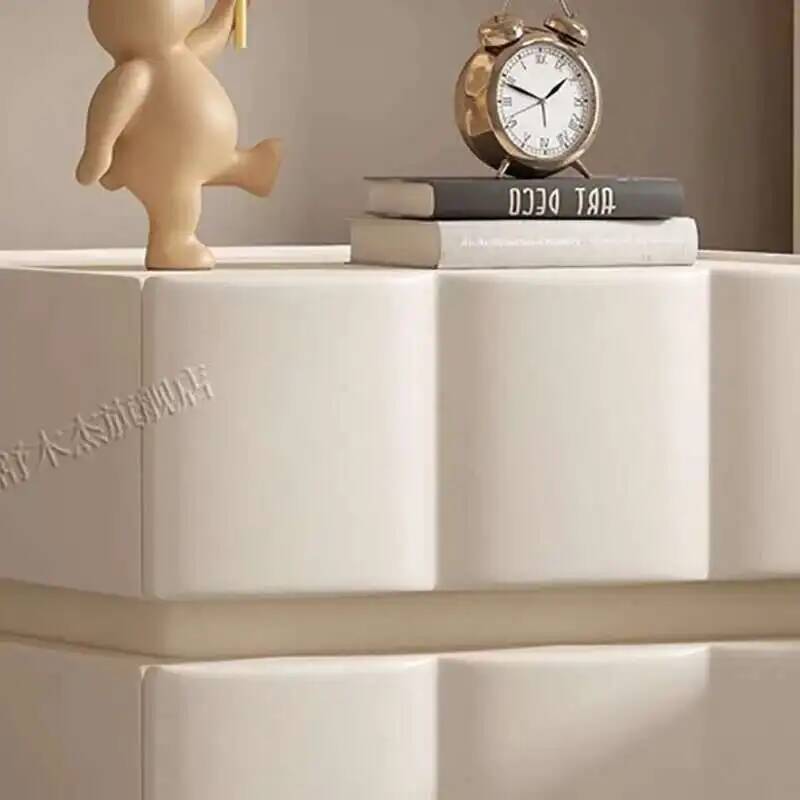 Białe szafki nocne z szafkami  – Interior Design White And Wood recenzja i cena