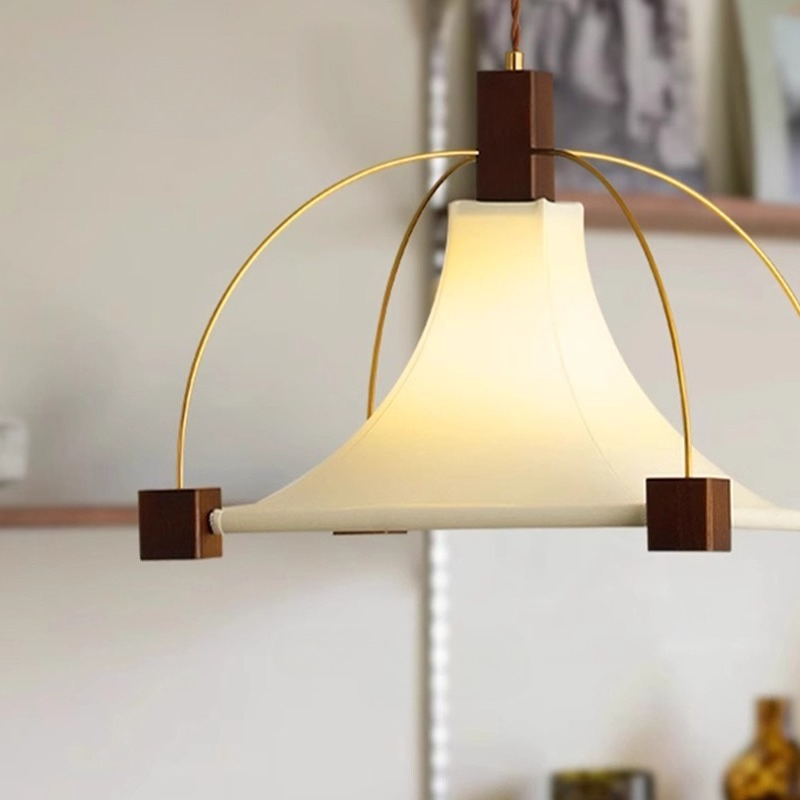 Elegancka kwadratowa lampa wis – Interior Design White And Wood recenzja i cena