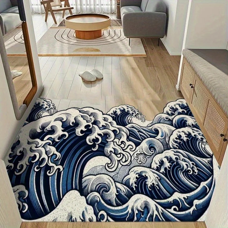 Dywan VIKAMA z abstrakcyjnym w – Printed Rug Abstract recenzja i cena