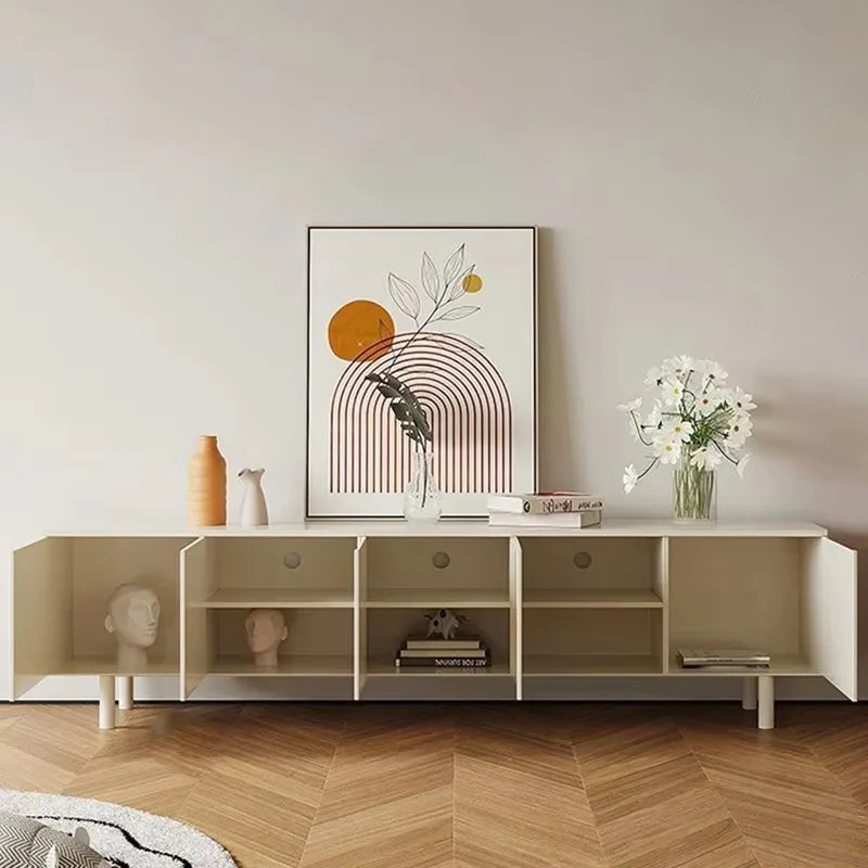 Luksusowa biała szafka RTV ele – Interior Design White And Wood recenzja i cena