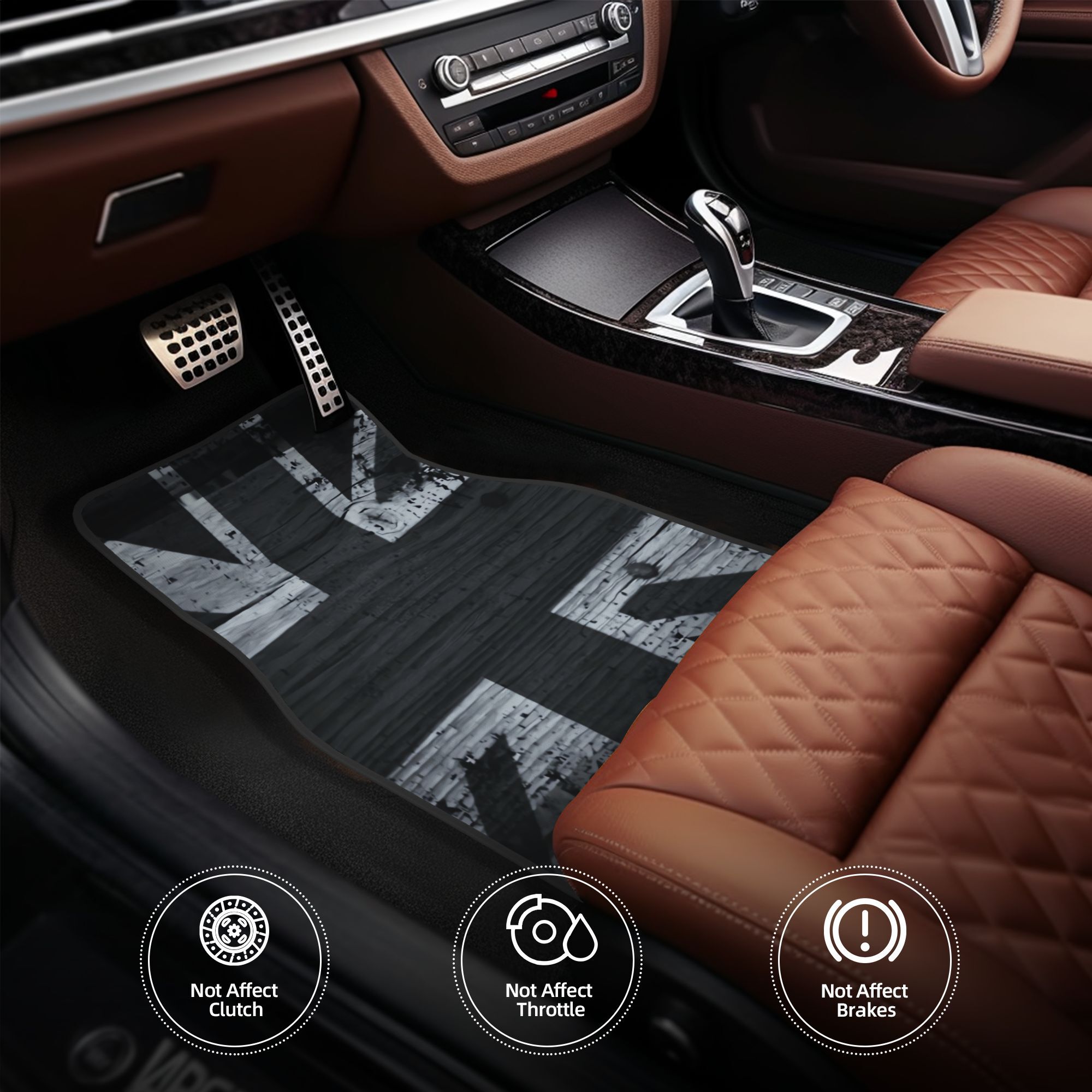 4 szt. Czarne i Białe Dywaniki – Interior Design Uk recenzja i cena