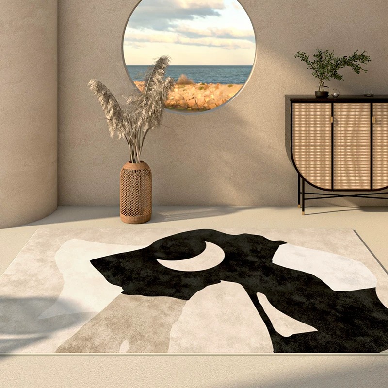 Dywan w stylu Japandi Wabi-sab – Printed Rug Abstract recenzja i cena